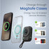 PORTRONICS Power Shutter Powerbank | 15W Wireless Charging | 22.5W Type C PD Output | In Built Type C & 8 Pin Cable | LED Display
