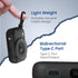 PORTRONICS Power Shutter Powerbank | 15W Wireless Charging | 22.5W Type C PD Output | In Built Type C & 8 Pin Cable | LED Display