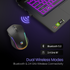 PORTRONICS Toad One Wireless Optical Mouse Adjustable DPI resolution | Type-C charging | 2.4 GHz operating speed | Auto Power Saving