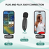 Portronics Dash 7 Type C Lapel Wireless Mic | Plug & Play | Noise Cancellation | Portable & Light
