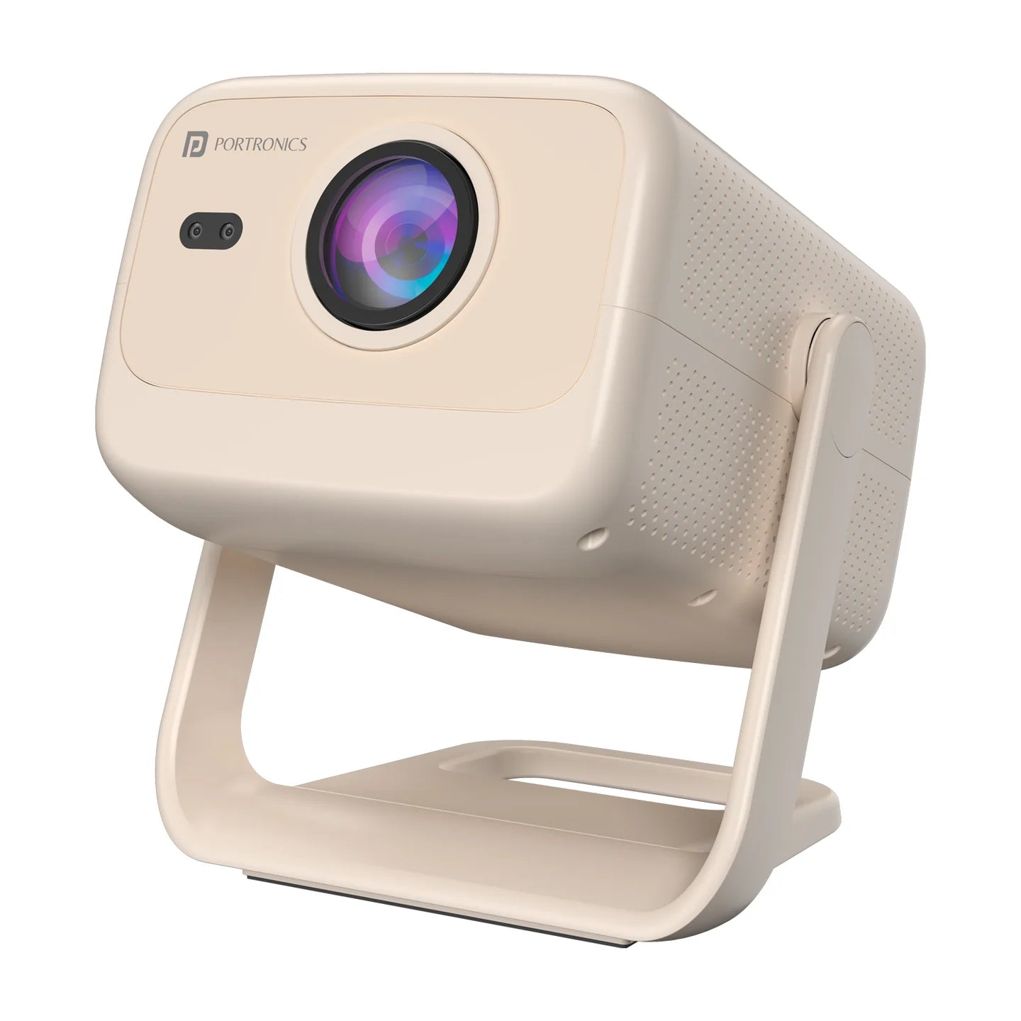 PORTRONICS Beem 480 5100 Lumens Smart LED Projector | Streaming Apps | Angle Adjustable | 1080p Full HD | 5100 Lumens - | Buy Online at Shwetha Computers