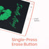 PORTRONICS Ruffpad 12 Re Writable LCD Pad | Green LCD | One-Press Erase | 12 Inches Screen | Erase Lock Switch