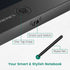 PORTRONICS Ruffpad 22 55.88 CM LCD Writing Pad | Monocolor LCD | One-Tap Erase | 22 Inches Screen | Writing Stylus