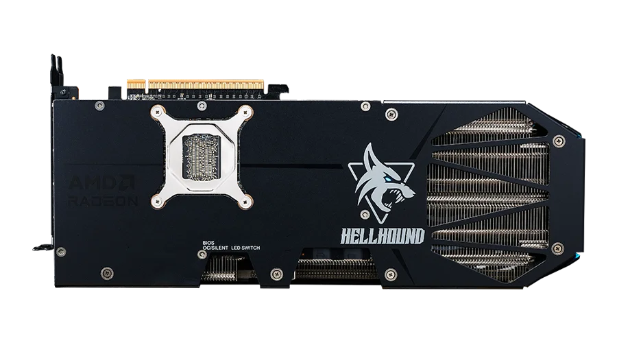 PowerColor Hellhound AMD Radeon RX 9070 XT 16GB GDDR6 Graphics Card