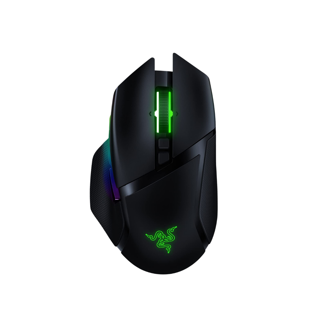 RAZER Basilisk Ultimate Rechargeable Wireless Optical Gaming Mouse Black RGB Light 100 Hours 5.12 x 2.36 x 1.65 109 12 China