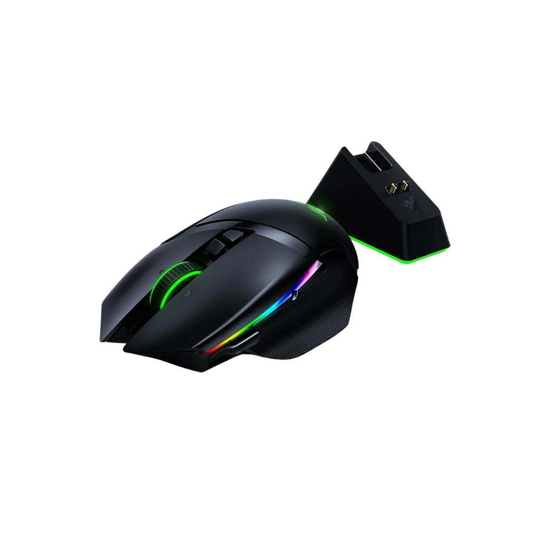 RAZER Basilisk Ultimate Rechargeable Wireless Optical Gaming Mouse Black RGB Light 100 Hours 5.12 x 2.36 x 1.65 109 12 China