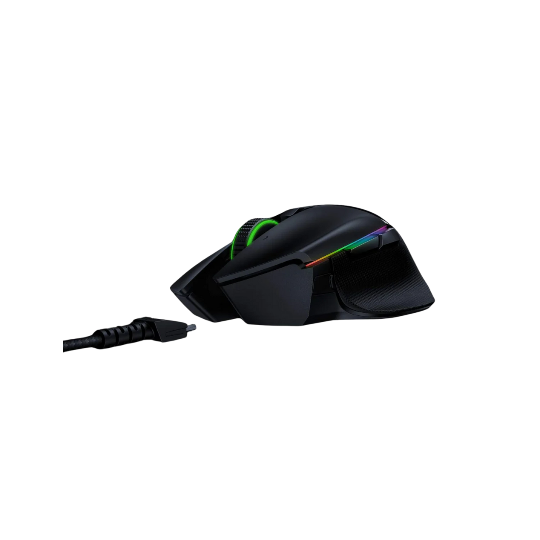 RAZER Basilisk Ultimate Rechargeable Wireless Optical Gaming Mouse Black RGB Light 100 Hours 5.12 x 2.36 x 1.65 109 12 China