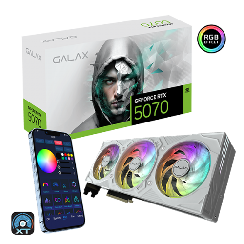 GALAX GeForce RTX 5070 EX Gamer 1-Click OC 12GB GDDR7 Graphics Card