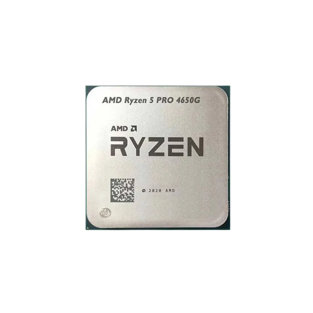 AMD RYZEN 5 PRO 4650G (Open Box OEM Processor) (11MB CACHE) 3.7 GHz Upto 4.2 GHz AM4 Socket 6 Cores 12 Threads 2 MB L2 4 MB L3 Desktop Processor (Grey)