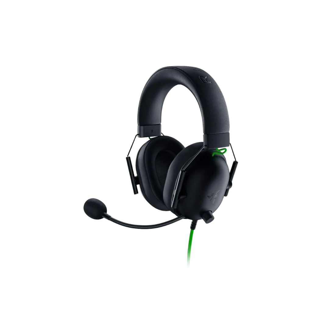 Razer BlackShark V2 X Gaming On Ear Headset - TriForce driver, 3.5mm connection, HyperClear Mic