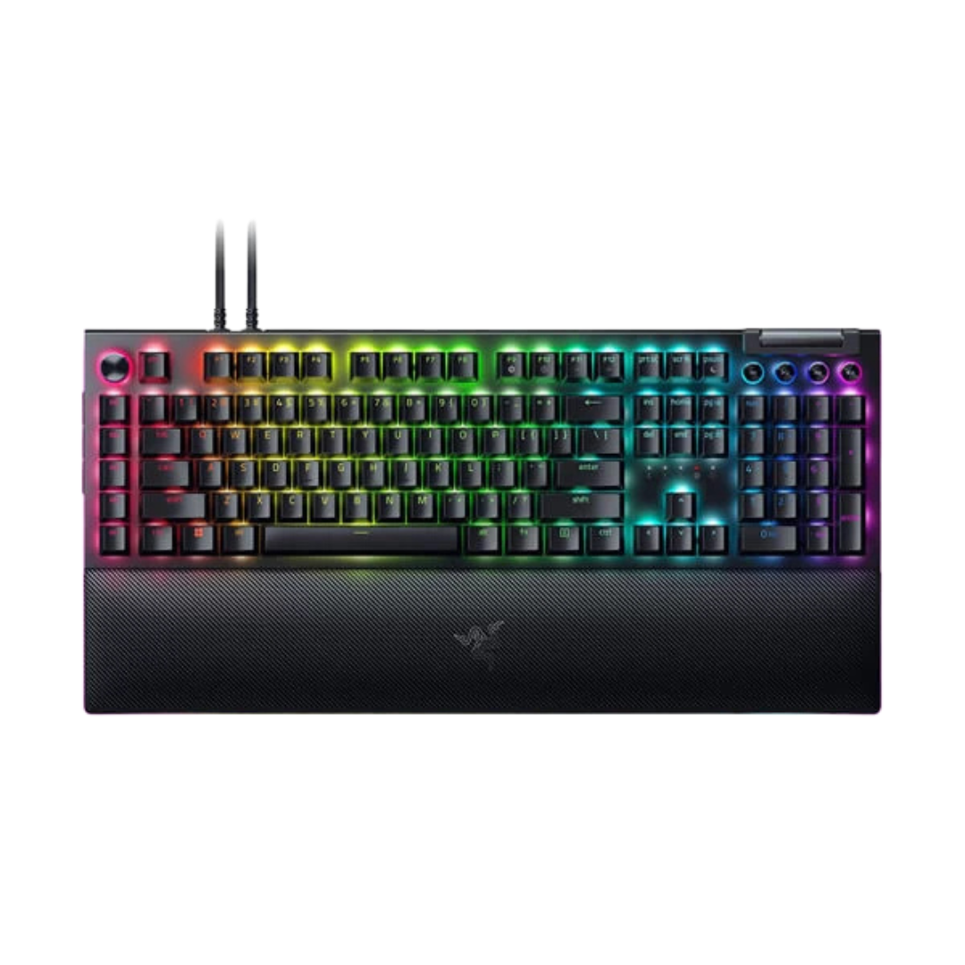 Razer Black Widow V4 Pro Mechanical Gaming Keyboard (Green Switches)