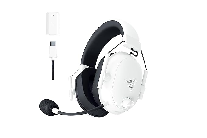 Razer BlackShark V2 HyperSpeed Wireless Gaming Headset (White) - | Buy Online at Shwetha Computers