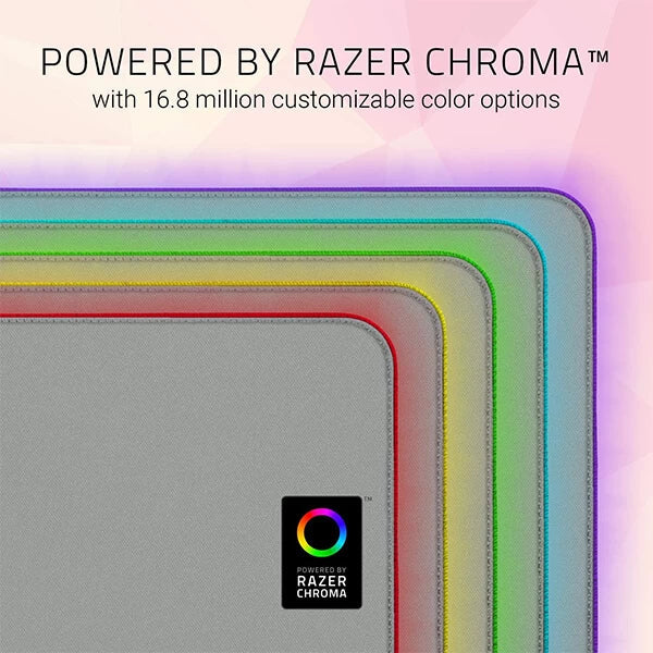 Razer Goliathus Extended Chroma - Soft Gaming Mouse Mat Quartz