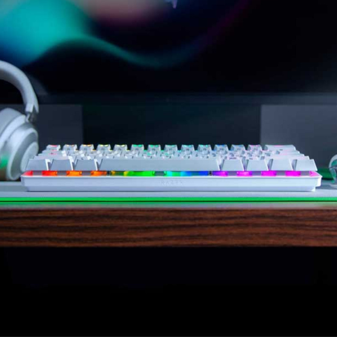 Razer Huntsman Mini Gaming Keyboard Linear Optical Red Switches (Mercury)