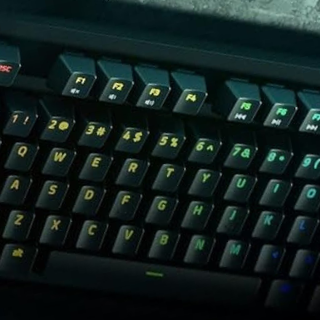 Razer Huntsman V2 Tenkeyless Mechanical Gaming Keyboard Linear Optical Red Switches