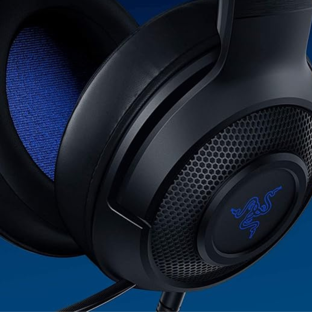 Razer Kraken X For Console Gaming Headset (Black-Blue)