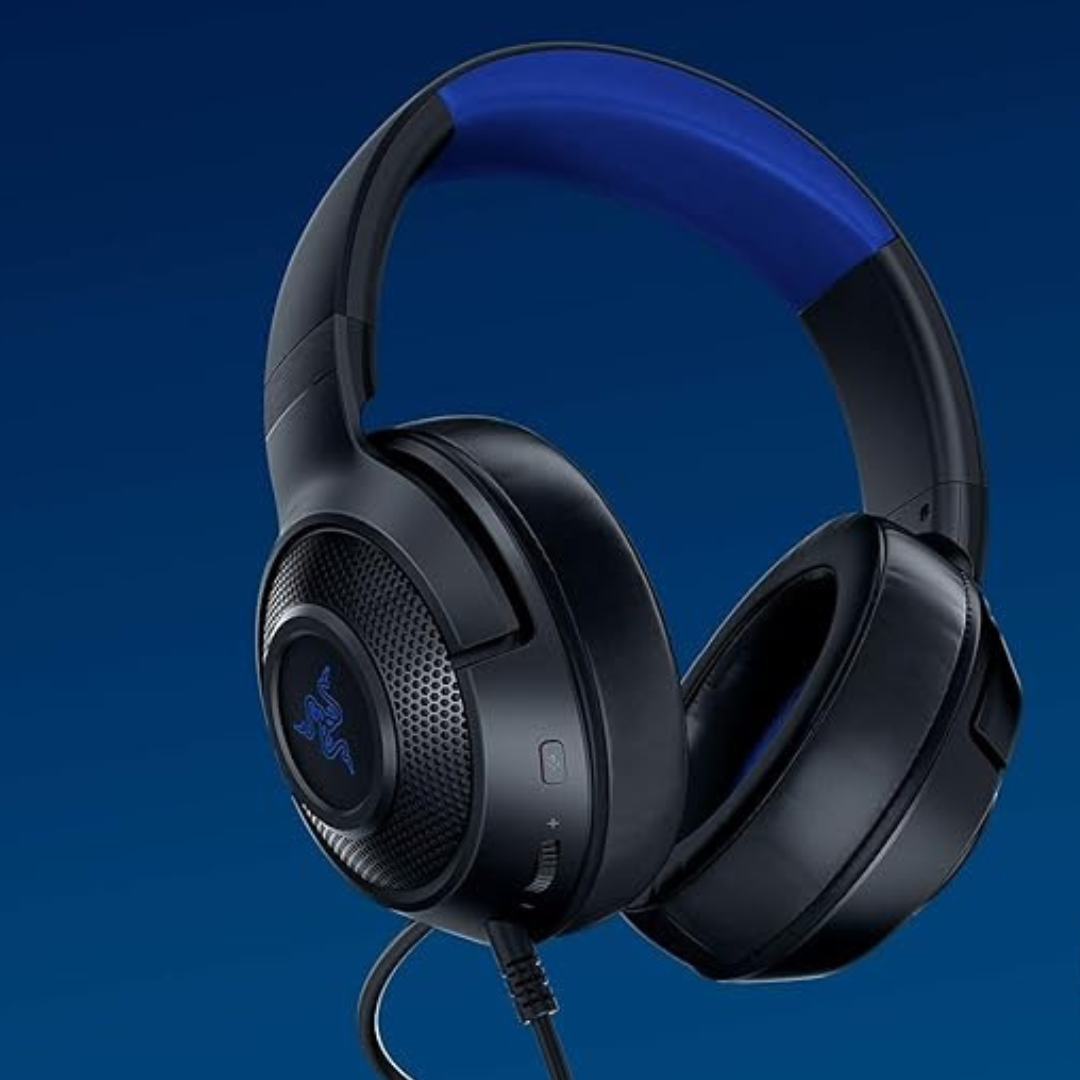 Razer Kraken X For Console Gaming Headset (Black-Blue)