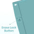 PORTRONICS Ruffpad 12 Re Writable LCD Pad | Green LCD | One-Press Erase | 12 Inches Screen | Erase Lock Switch