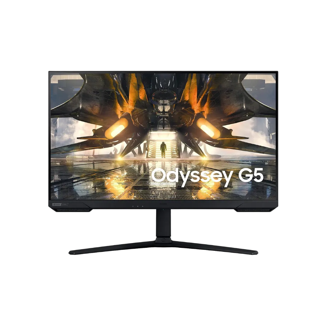 SAMSUNG LS32AG502 QHD IPS Monitor with 1ms Response Time, 165Hz Refresh Rate, Flat 2K Display, Height Adjustment, HDR400