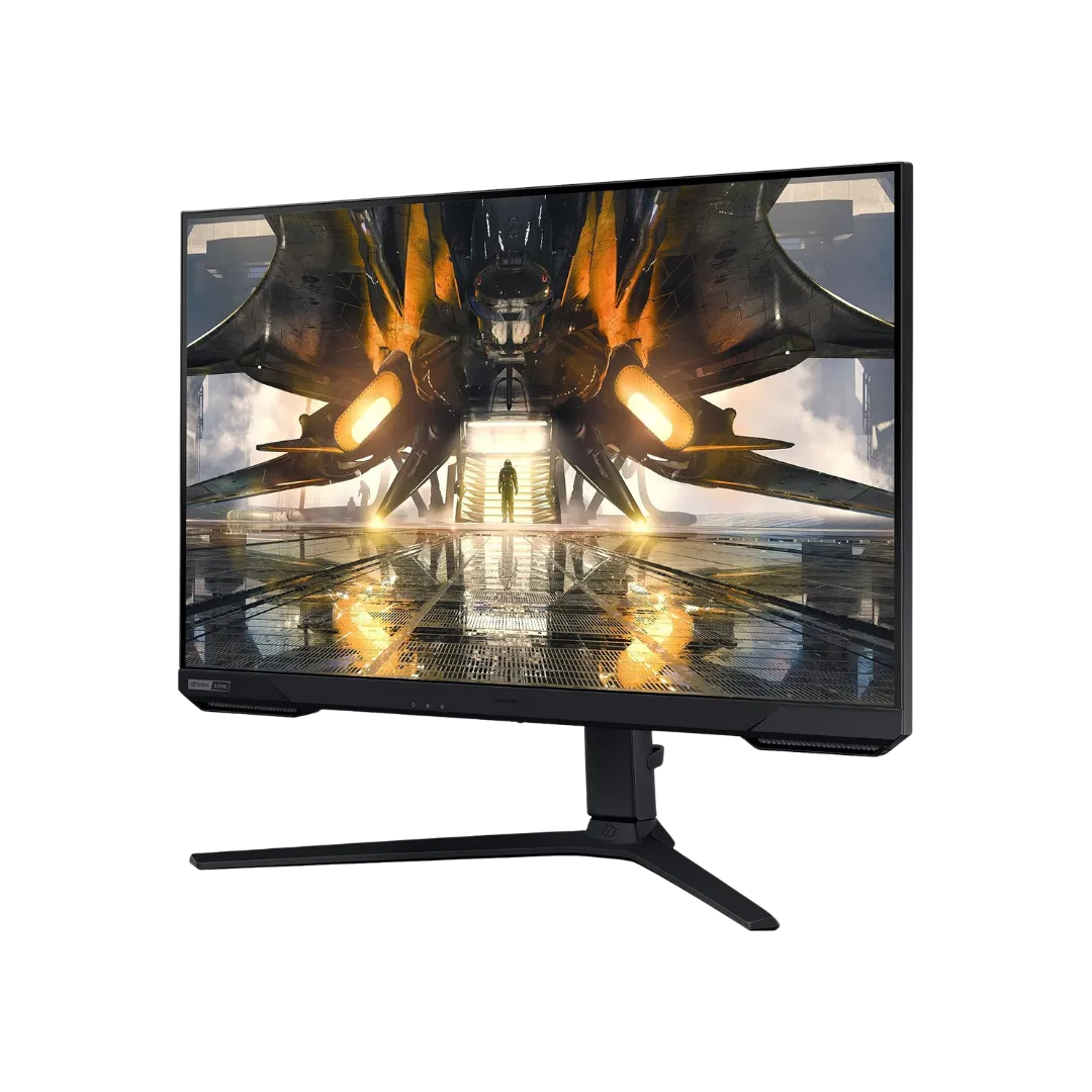 SAMSUNG LS32AG502 QHD IPS Monitor with 1ms Response Time, 165Hz Refresh Rate, Flat 2K Display, Height Adjustment, HDR400