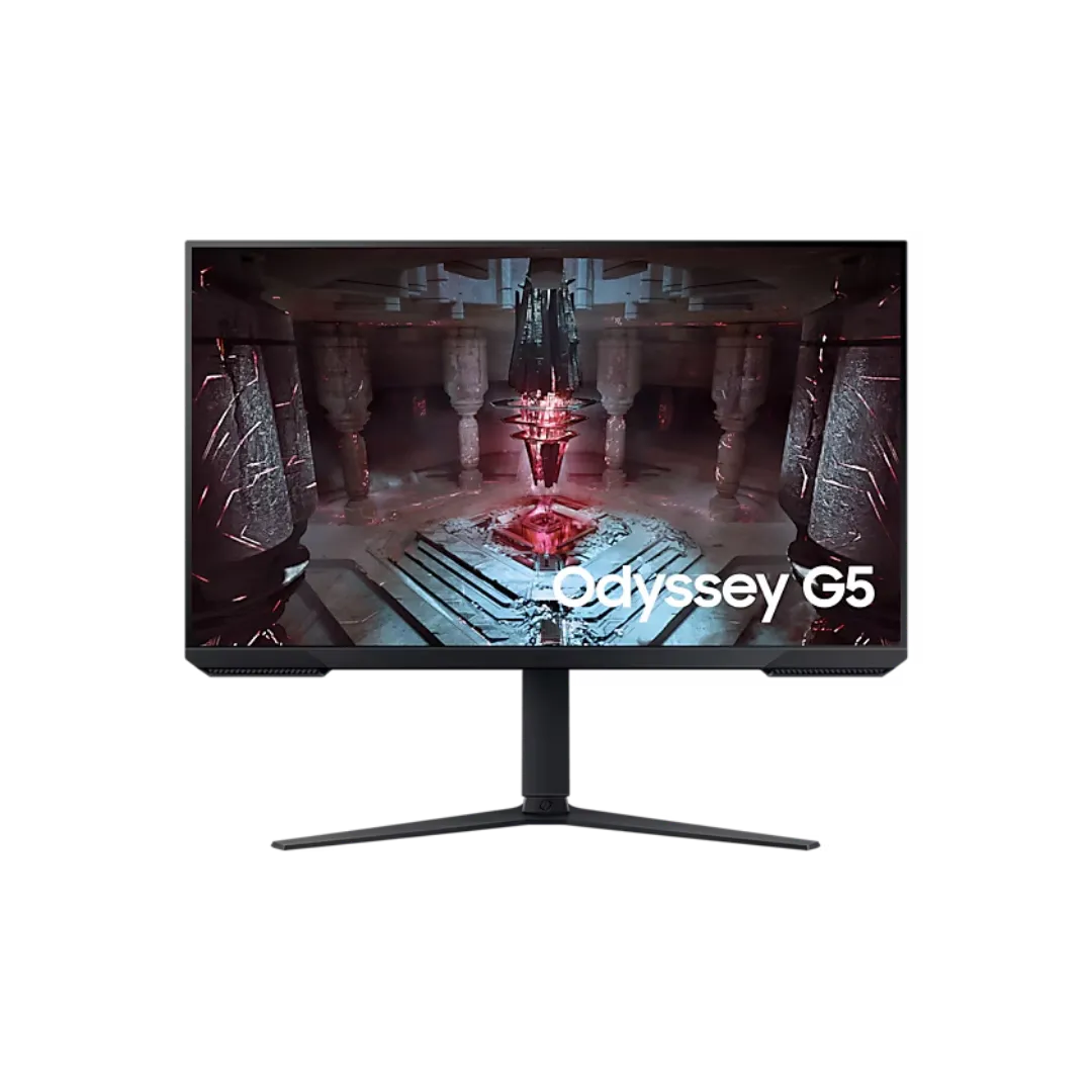 SAMSUNG LS32CG510 QHD Monitor with 1ms Response Time, 165Hz Refresh Rate, Flat 2K Display, Height Adjustment, and HDR10