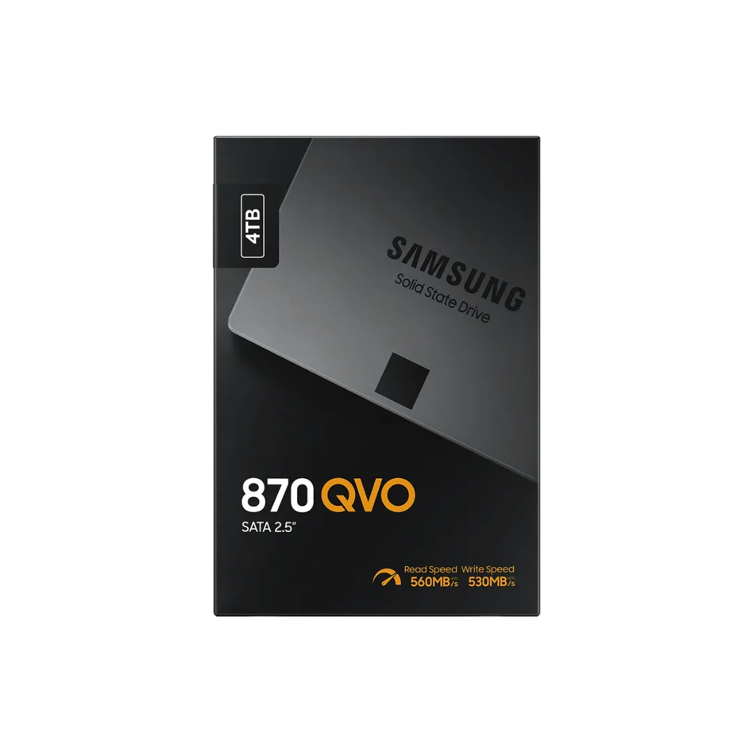 Samsung 870 QVO 4TB Internal SSD (MZ-77Q4T0BW)