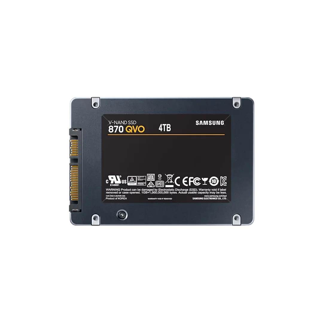 Samsung 870 QVO 4TB Internal SSD (MZ-77Q4T0BW)