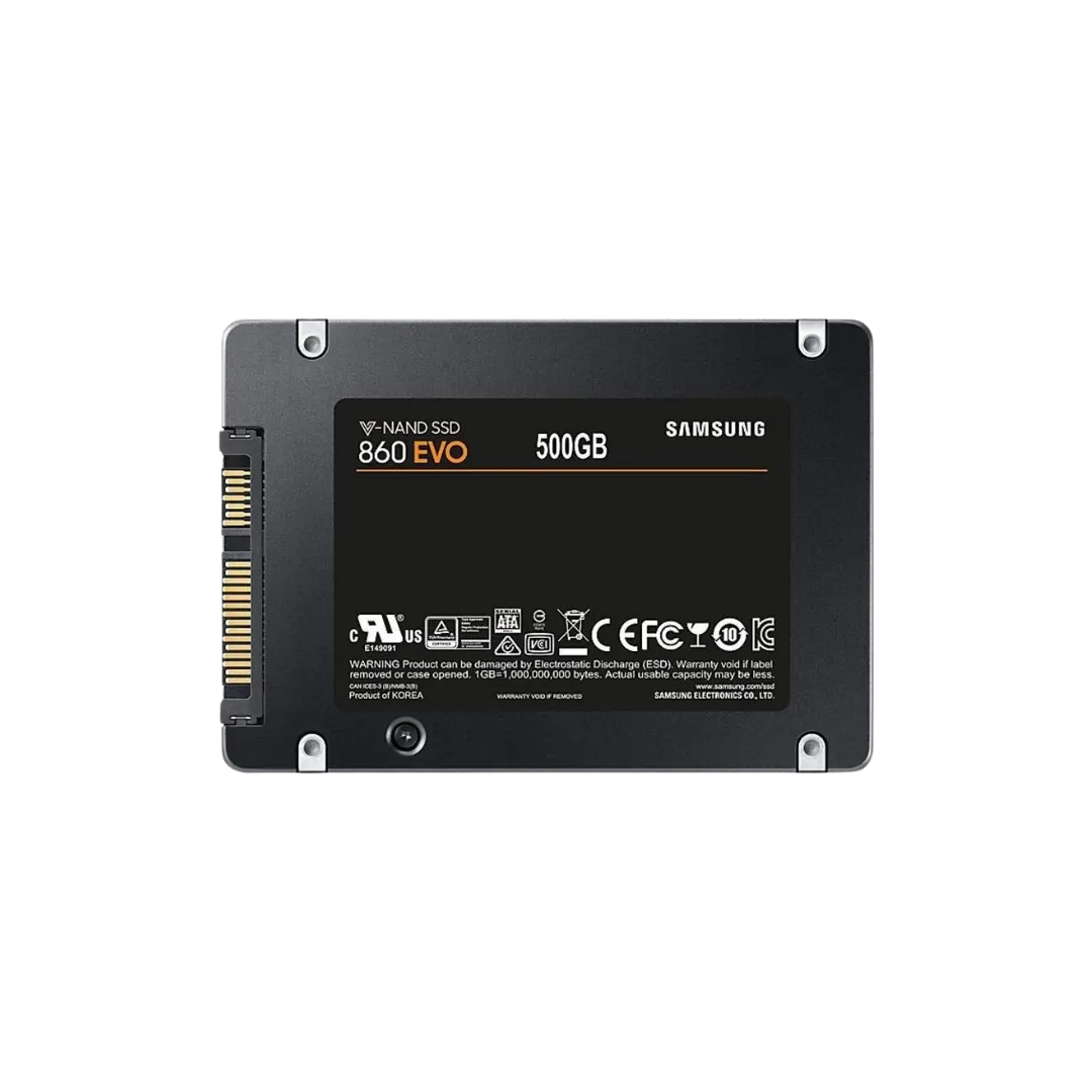 Samsung 500GB M.2 860 EVO SSD - Reliable Storage with Fast Performance