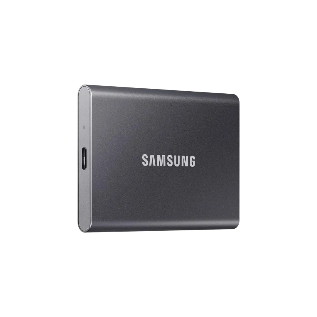 Samsung T7 500GB External SSD - USB 3.2 Gen.2, 1,050MB/sec Read, 1,000MB/sec Write