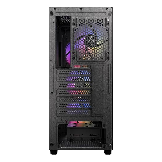 TAG Gamerz Stellar Elite Mid-Tower Gaming PC Case (Black)