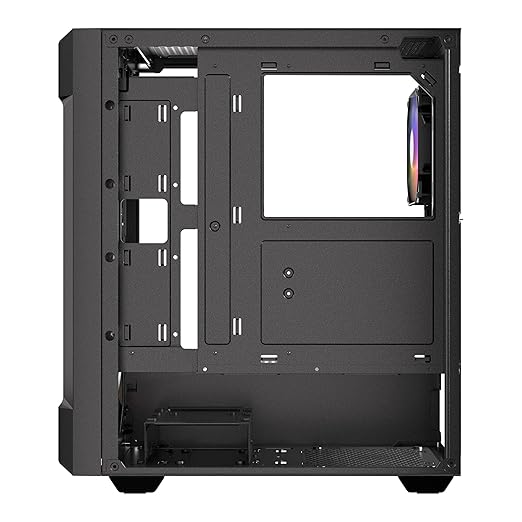 TAG Gamerz Stellar Elite Mid-Tower Gaming PC Case (Black)