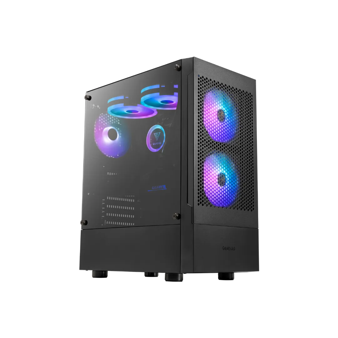 TALOS E3 Elite Black Case with Type-C and 360mm Cooler Support