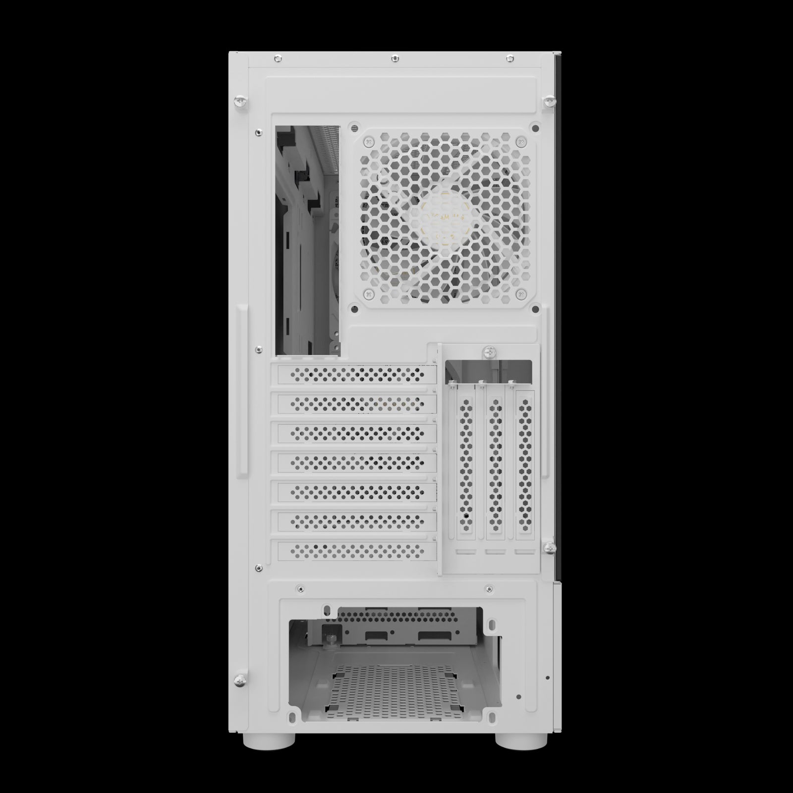 GAMDIAS TALOS E3 Mesh Elite WH White Mid Tower Case with ARGB PWM Fans
