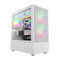 GAMDIAS TALOS E3 Mesh Elite WH White Mid Tower Case with ARGB PWM Fans