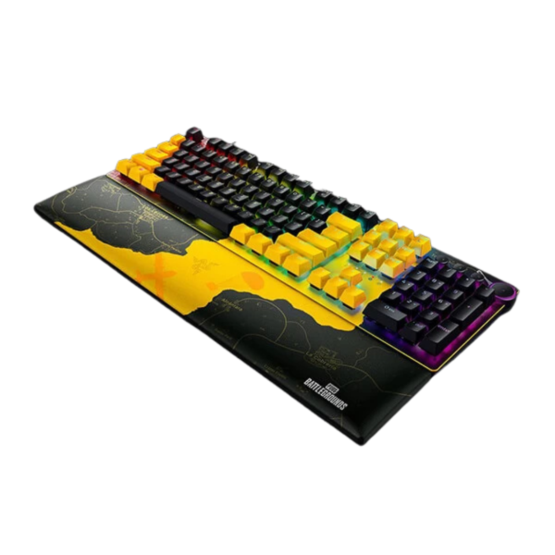 Razer Huntsman V2 PUBG - BattleGrounds Edition Gaming Keyboard Linear Optical Red Switches