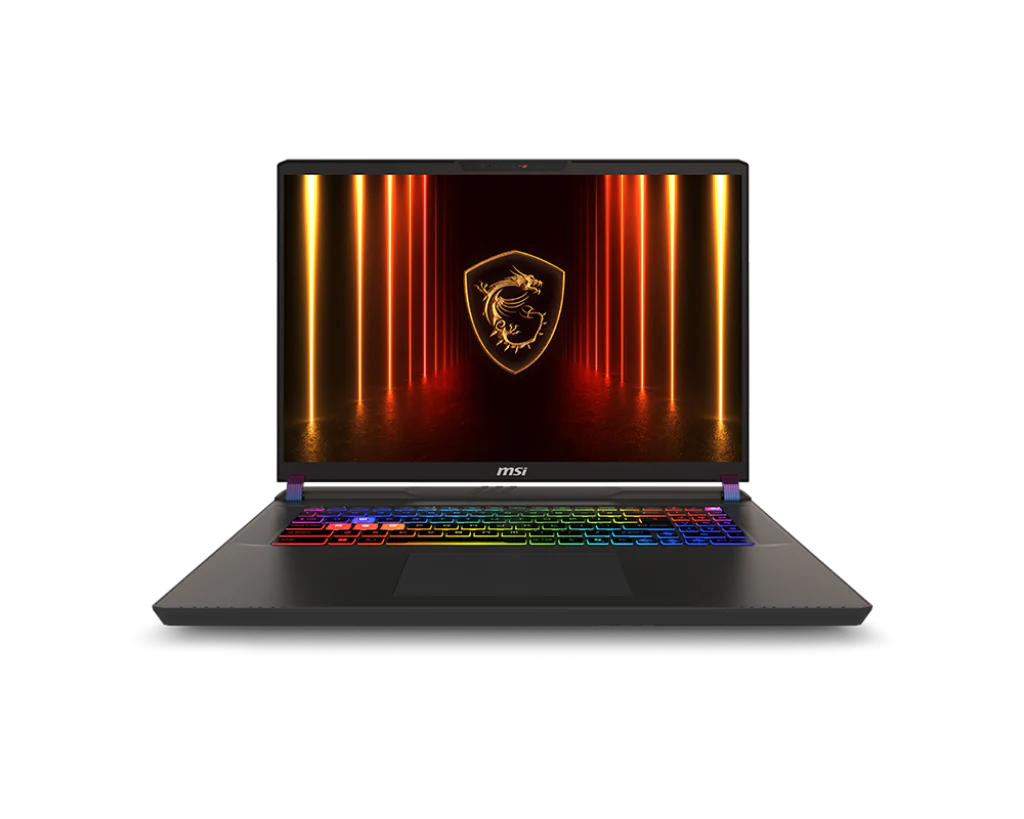 MSI Vector 17 HX AI Gaming Laptop Intel Core Ultra 9 285HX Processor, NVIDIA GeForce RTX 5070, 16x2GB, 2TB SSD, 17" QHD+, 17 HX AI A2XWHG-206IN - | Buy Online at Shwetha Computers