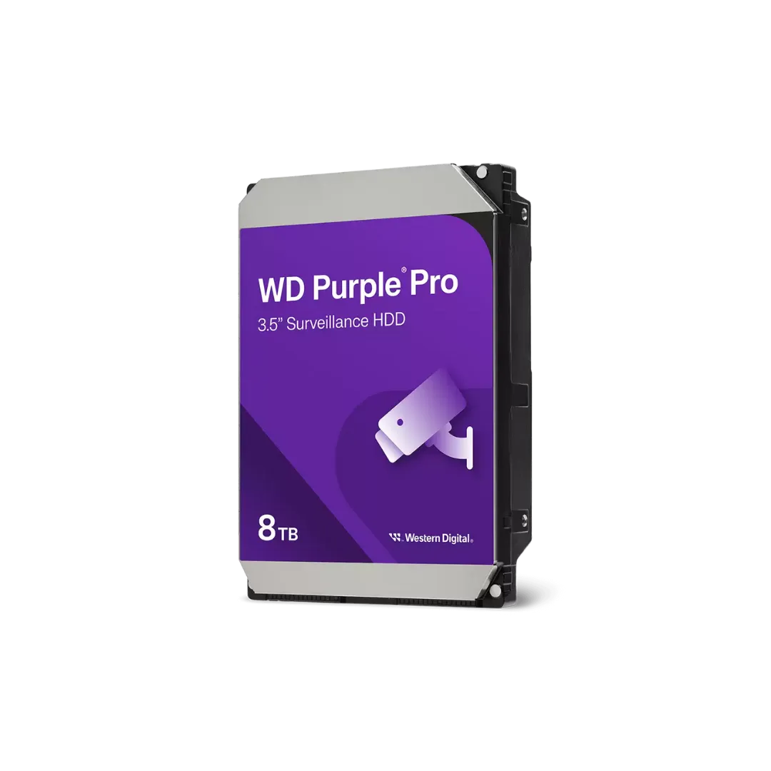 WD Purple 4TB Surveillance Hard Drive 64MB 5400RPM CMR SATA 110MB/s WD40PURZ