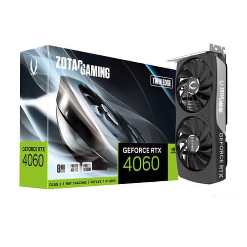 Zotac GeForce RTX 4060 Twin Edge 8GB Gaming Graphics Card - | Buy Online at Shwetha Computers