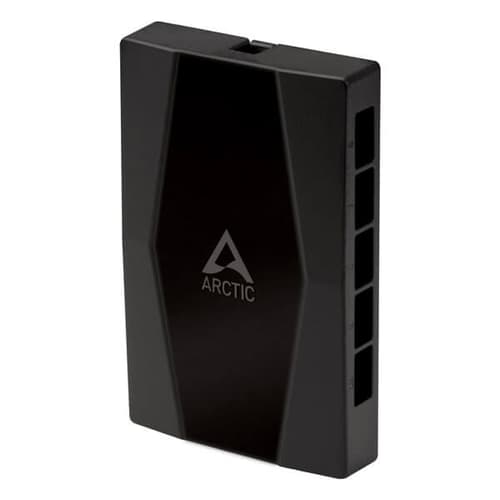 Arctic 10 Port PWM Cabinet Fan Hub with SATA Powered (Black)