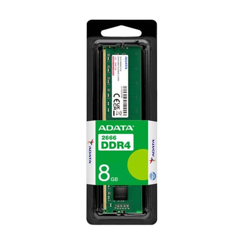 ADATA Premier 8GB CL19 DDR4 2666MHz UDIMM Desktop RAM (AD4U26668G19-SGN)