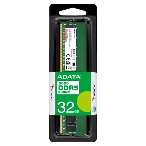 ADATA 32GB CL46 DDR5 5600MHz R-DIMM Server RAM (AD5R560032G20-SHYA)