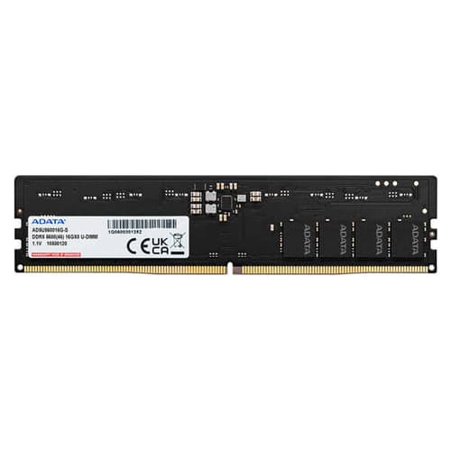 ADATA 8GB CL46 DDR5 5600MHz U-DIMM Desktop RAM (AD5U56008G-S)