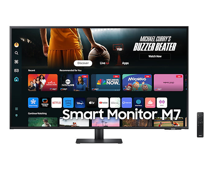 Samsung LS43DM702 43" HDMI-2/USB-3/WiFi/Bluetooth/Black Monitor - | Buy Online at Shwetha Computers