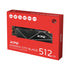 ADATA XPG Gammix S70 Blade 512GB NVMe Gen4 Internal SSD (AGAMMIXS70B-512G-CS)