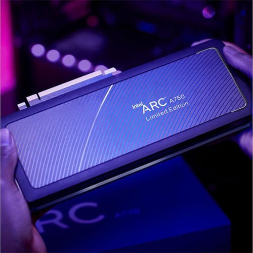 Intel Arc Limited Edition GPU A750 8GB GDDR6 Graphics Card - | Buy Online at Shwetha Computers