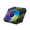 Arctic P12 PWM PST ARGB Black Cabinet Cooling Fan (Triple Pack)