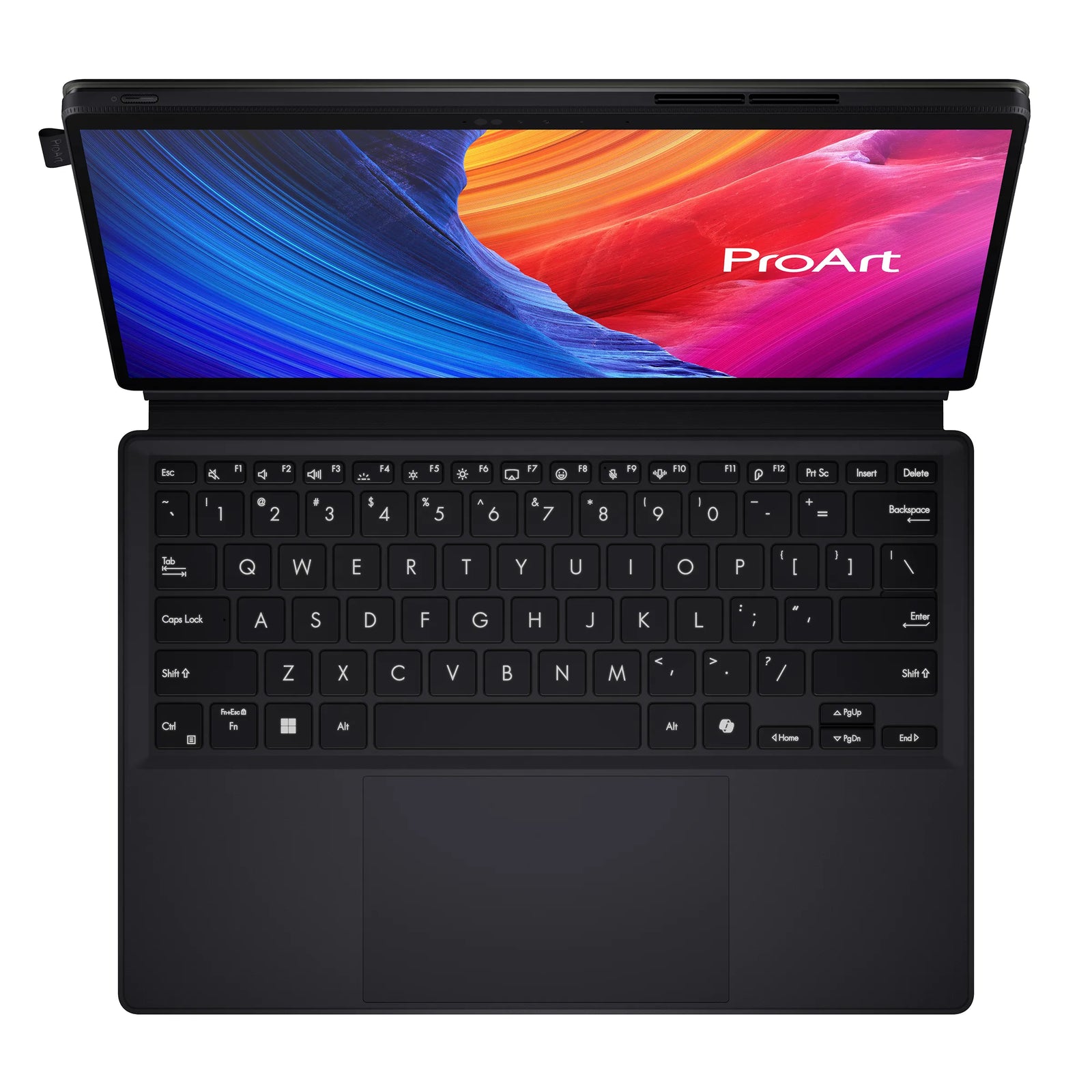 ASUS ProArt PZ13 OLED, Snapdragon X Plus X1P 42 100 Processor, Qualcomm Adreno GPU, 16GB, 1TB M.2 NVMe PCIe 4.0 SSD, 13.3