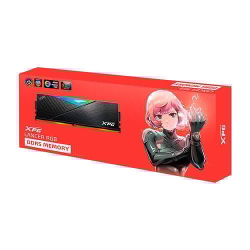 ADATA XPG Lancer 16GB CL30 DDR5 6000MHz RGB RAM (AX5U6000C3016G-CLARBK)