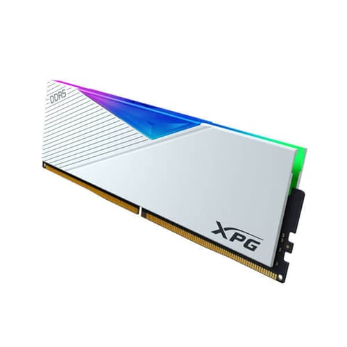 ADATA XPG Lancer 32GB (32GBx1) DDR5 6000MHz Desktop RGB RAM White (AX5U6000C3032G-CLARWH)