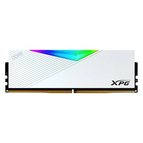 ADATA XPG Lancer 16GB CL48 DDR5 6000MHz RGB RAM White (AX5U6000C4816G-CLARWH)